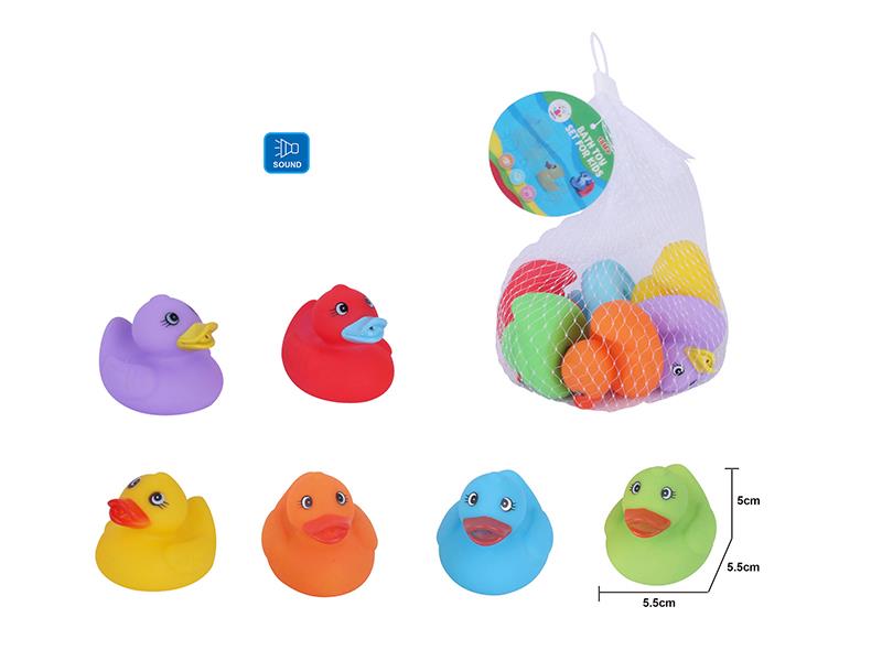 Cute Duck Kids Bath Toy Set