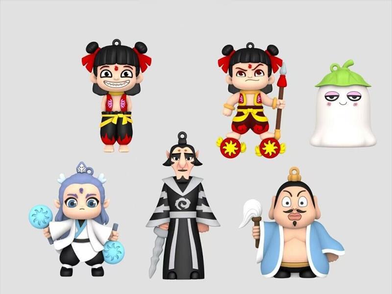 Nezha Series Keychain