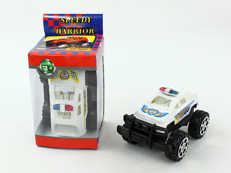 Friction Off-Road Police Car