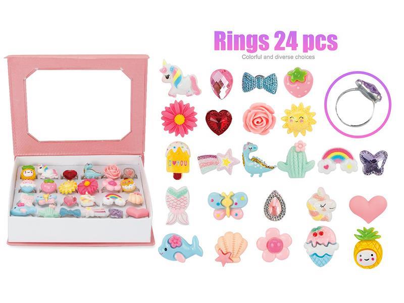 24PCS Ring Toy