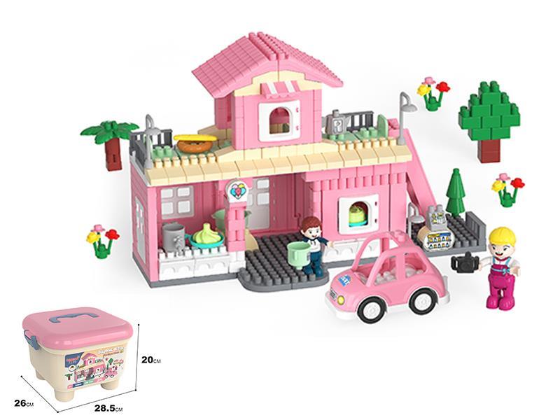 296PCS Dessert Station Building Blocks