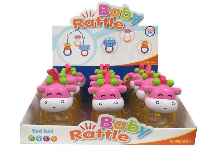 Cattle Baby Rattles 12pcs