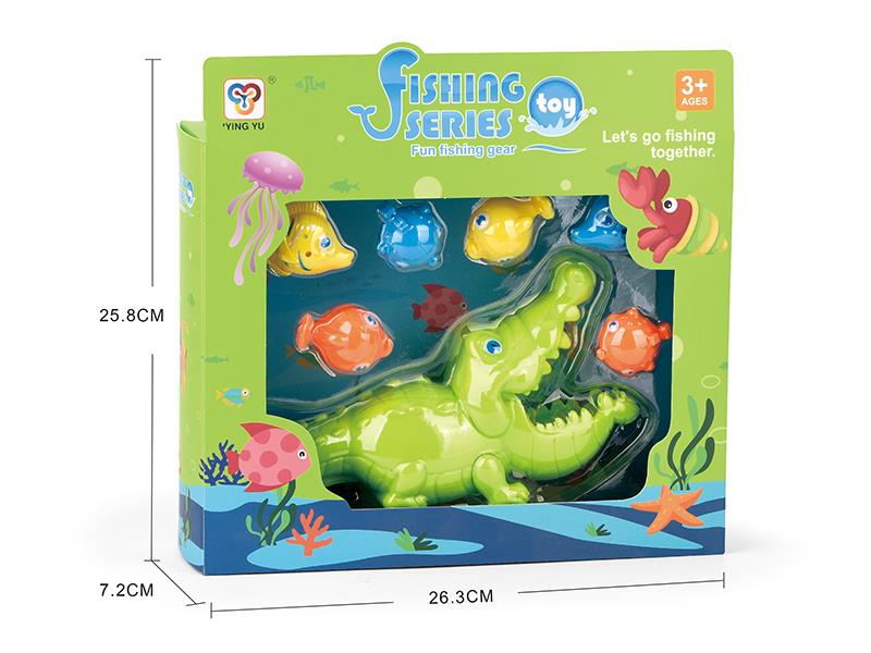 Baby Bath Toys Crocodile Eating Fish Game