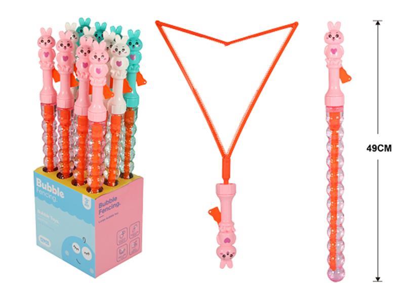 Rabbit Western Sword Bubble Stick 12PCS
