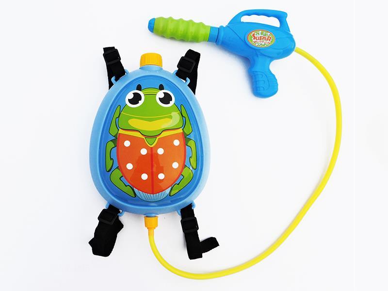 Green Worm Backpack Water Gun