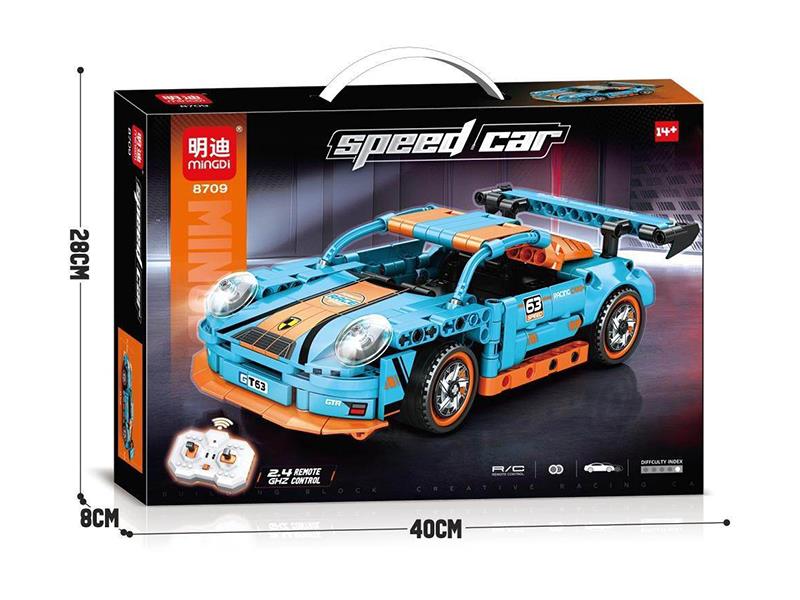 1:24 2.4G Remote Control Car Building Blocks