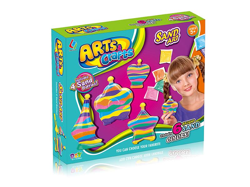 Creative Kids DIY Sand Art(4 Sand Bottles)