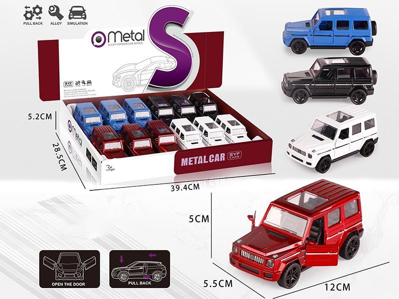Pull Back Alloy Benz G-Class Car