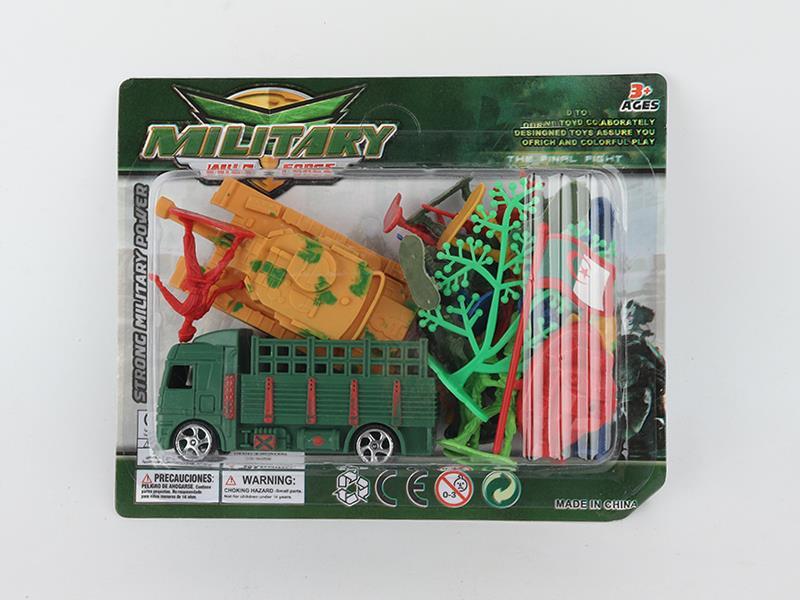 24PCS 4.5Cm Military Set