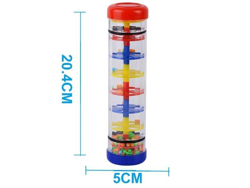 Two Straight Tube Rain Sound Devices
