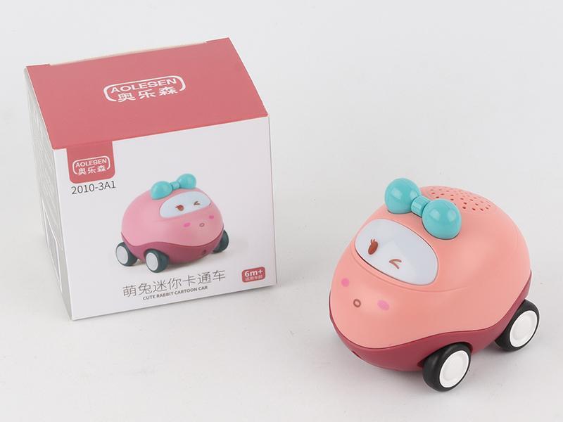 Cute Rabbit Cartoon Car
