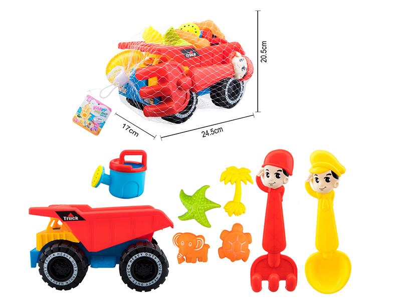 Beach Toys Truck Set 8pcs