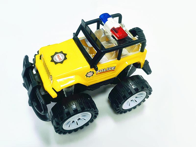 Friction Jeep Off-Road Police Car
