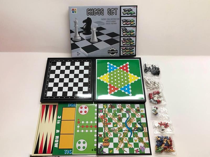 Magnetic Chess 7 In 1