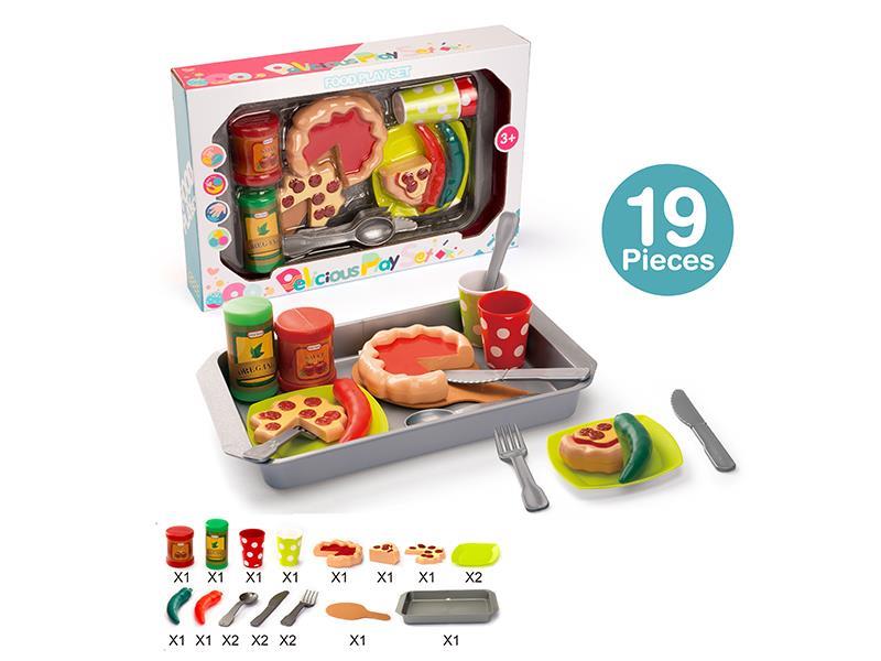 Food Play Set 19pcs