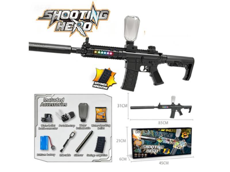 Medium M4 Viper Electric Water Bullet Gun [Running Lantern Version] High-Speed Continuous Firing Version
