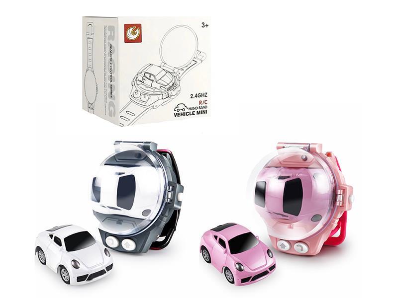 2.4G Watch Remote Control Alloy Car(Charging Version)
