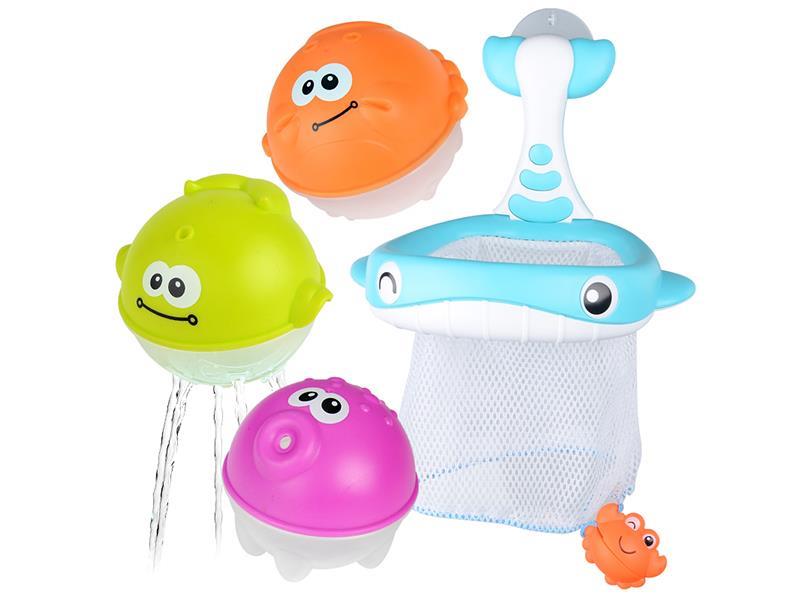 Fishing Game & Basketball Bath Toys