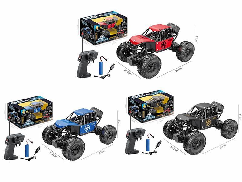 1:20 4-Channel Remote Control Alloy Climbing Off-Road Vehicle 27Mhz
