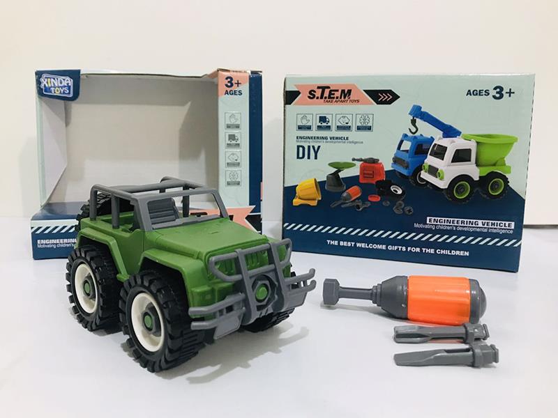 DIY Assembly Military Truck Series
