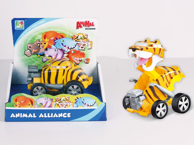 Slide Tiger Transformation Car