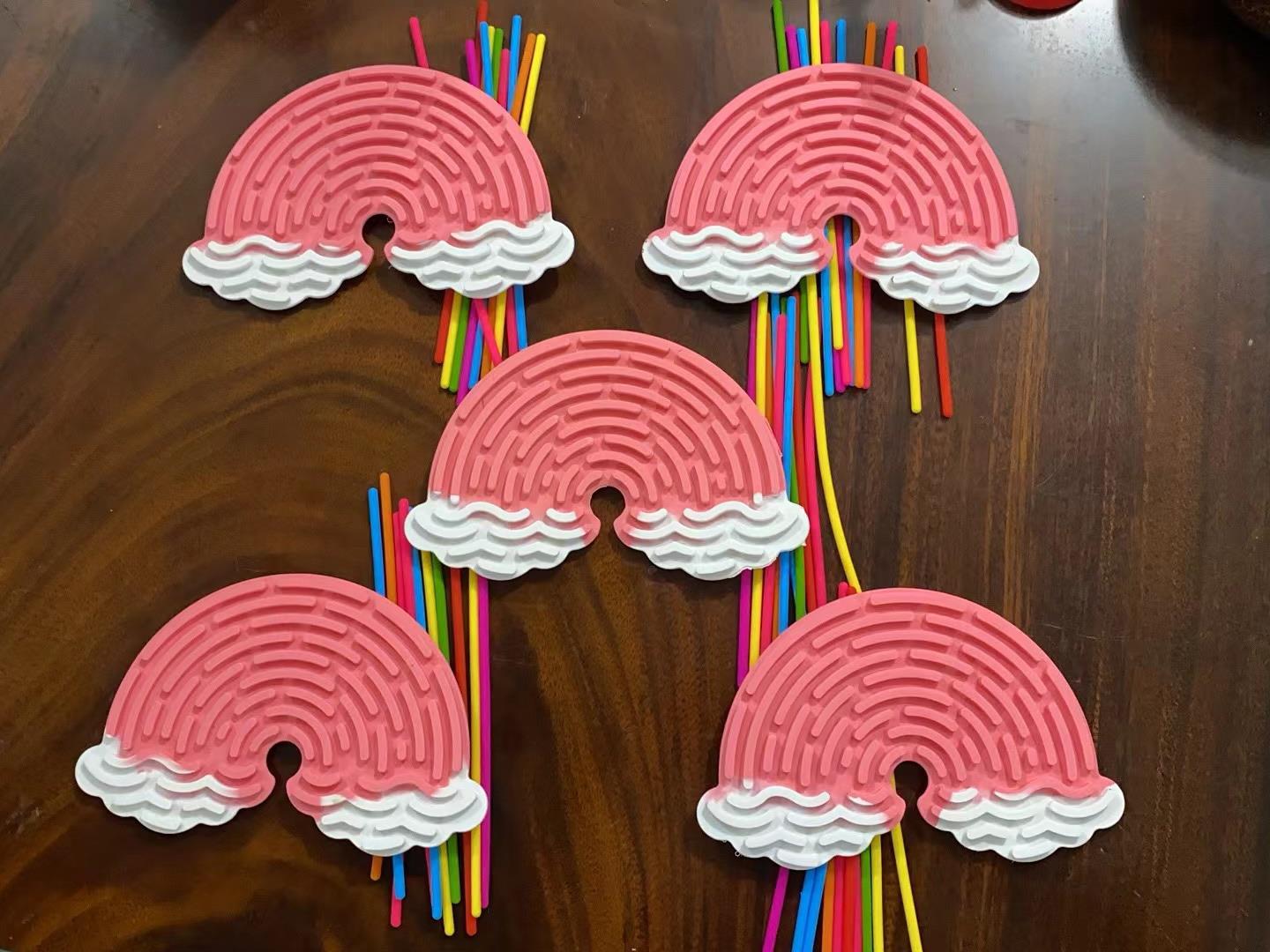 Rainbow Twisty Stress-Relieving Board