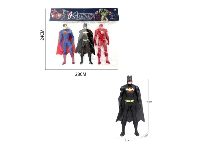 Three Solid Character Sets