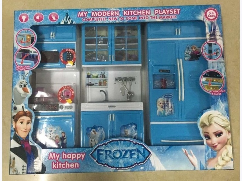 Ice Princess Kitchen Series (Lighting And Music With 3 Ag13 Electronic Chips)