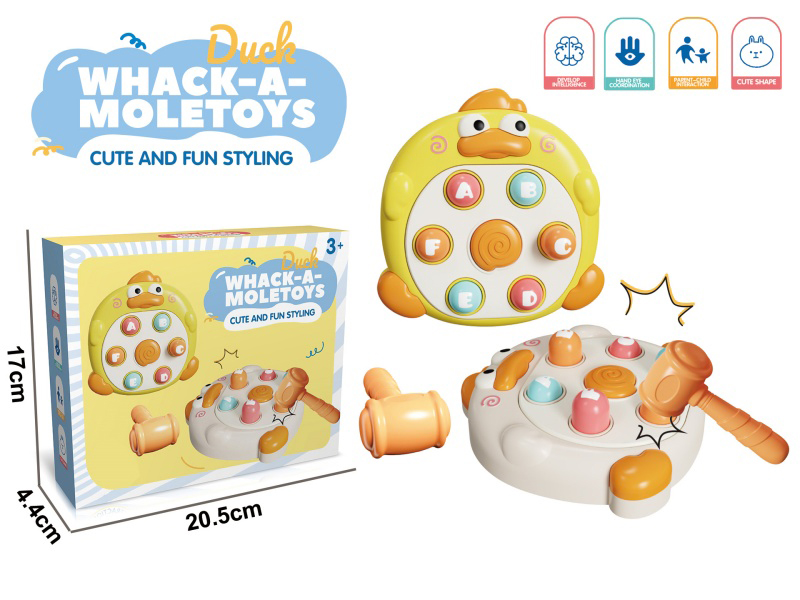 Fun Duck Whack-A-Mole Fun Pounding Game (Non-Powered Function)