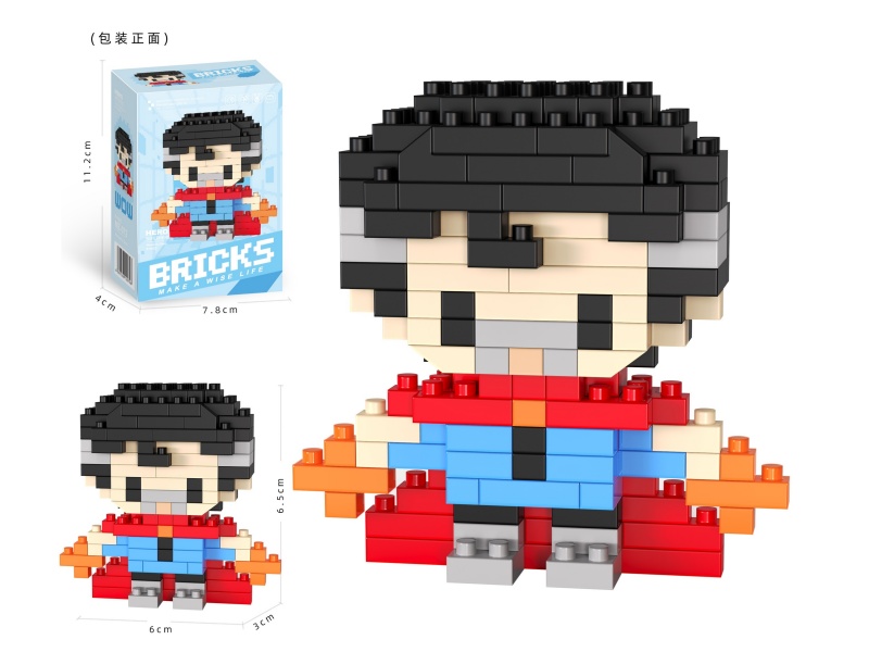 Building Blocks: 160 PCS Of Small Figurines