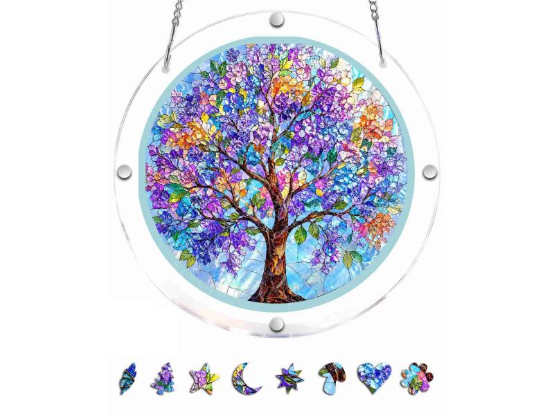8.9-Inch Acrylic Jigsaw Puzzle