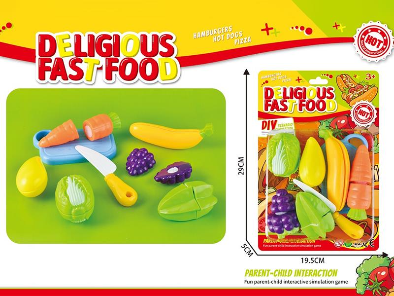 Cutting Fruits And Vegetable Set
