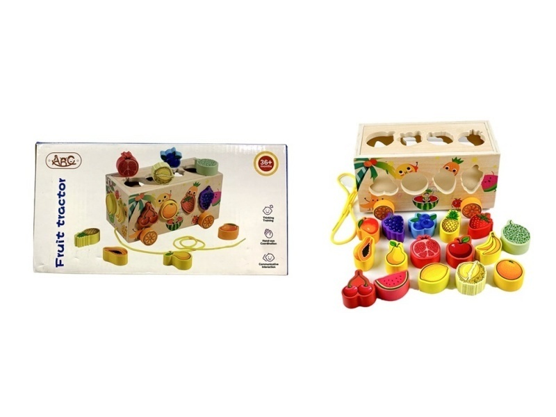 Wooden Early Education, Intelligence Enhancement And Cognitive Fruits