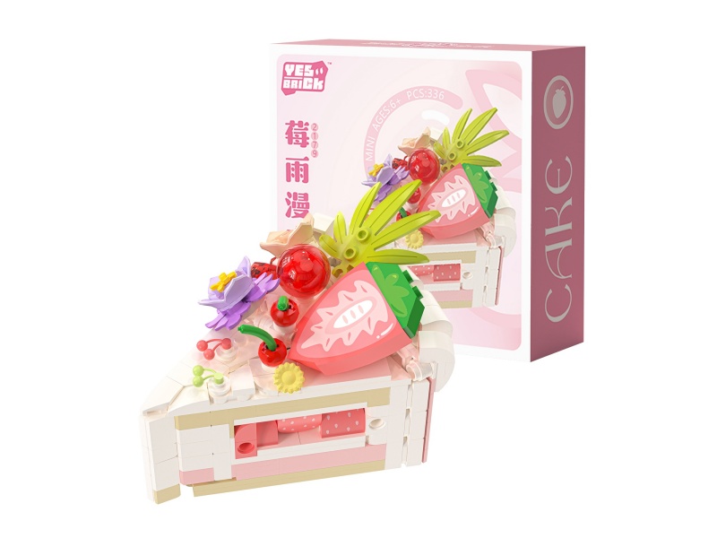 Strawberry Cake Building Blocks 336PCS