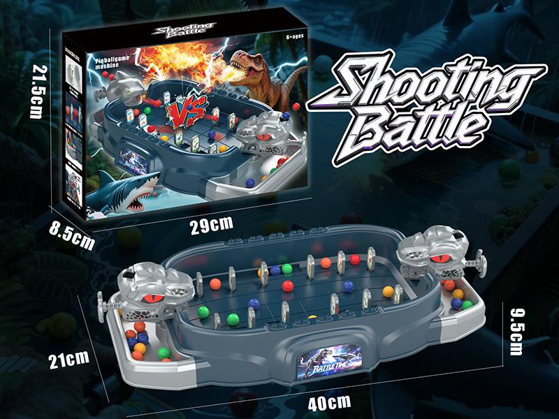 Dinosaur Shooting Battle Pinball Game Machine