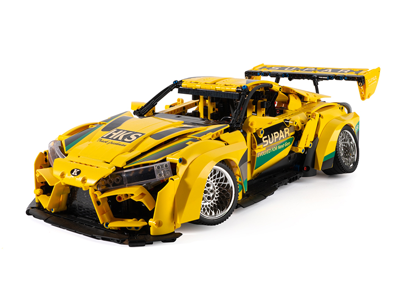 1:10 Toyota Supra Building Blocks Car 2628PCS
