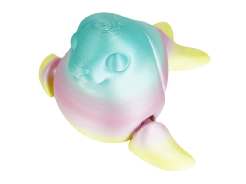 The Sea Lion Is 8Cm Long And Has Glass Eyes