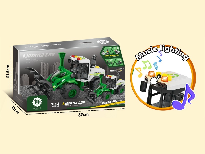 Inertia Spray Forklift Truck