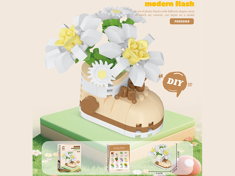 Daisy Shoe Ornament Building Blocks 193PCS