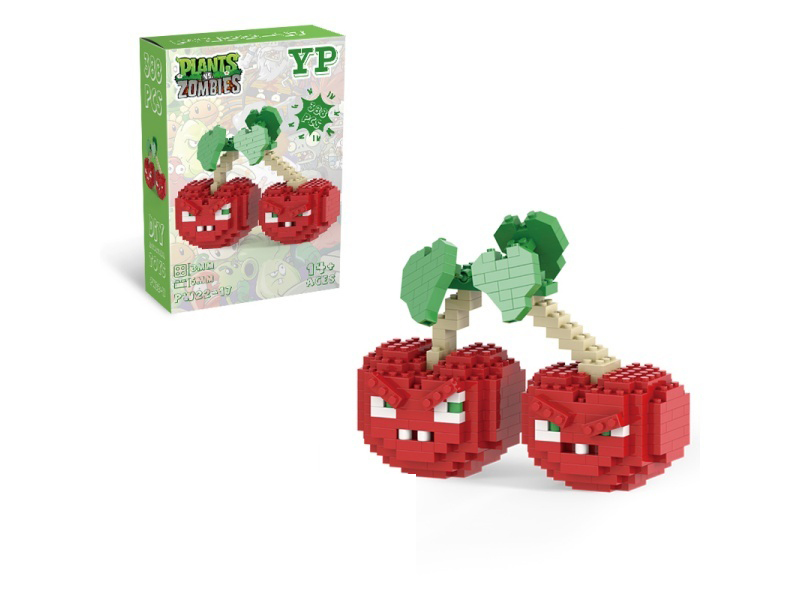 Plants Vs. Zombies - Cherry Bomb 388PCS Building Blocks
