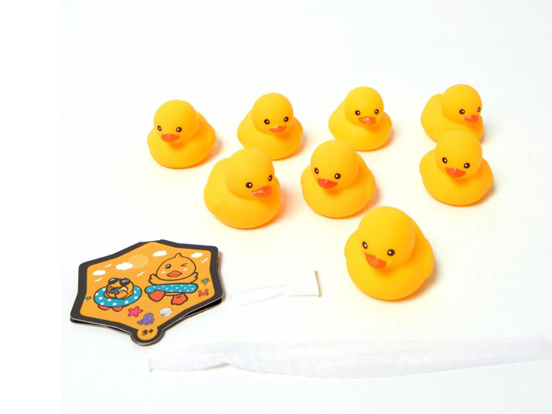 Vinyl Yellow Duck With Bb Whistle