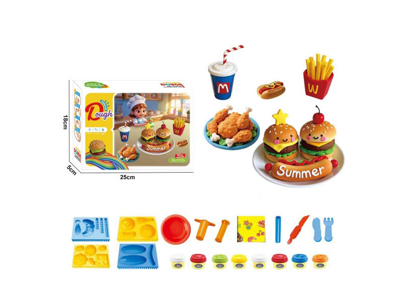 Burger King Clay Set