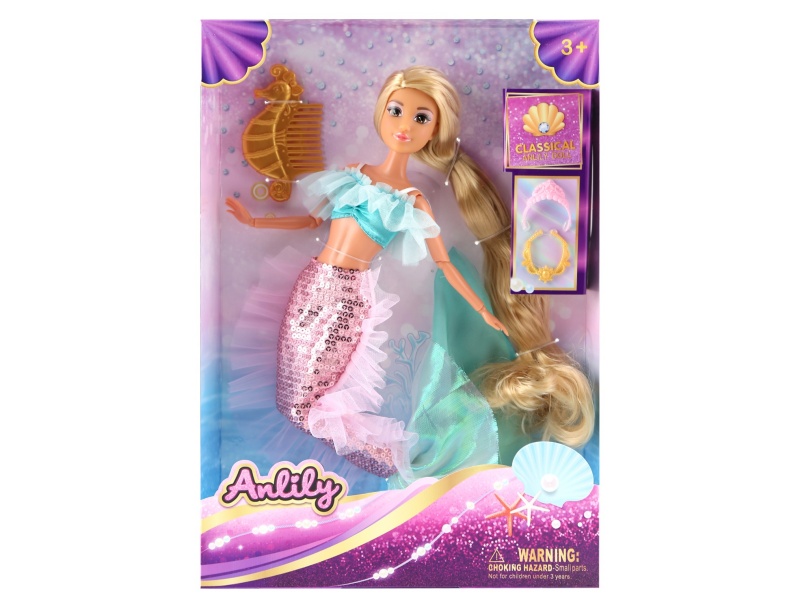 Anlili 11.5-Inch Solid Doll (Brown Skin)