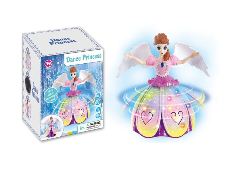 Electric Rotating Snow Princess