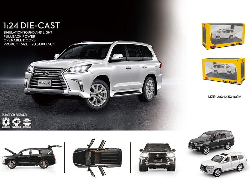 1:24 LX570 Lexus Alloy Car Model