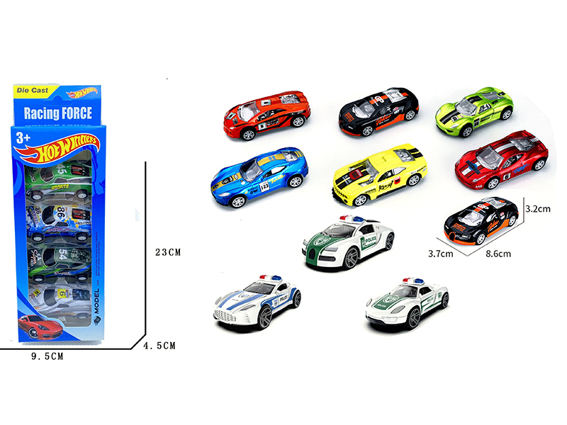 Pull Back Alloy Cars