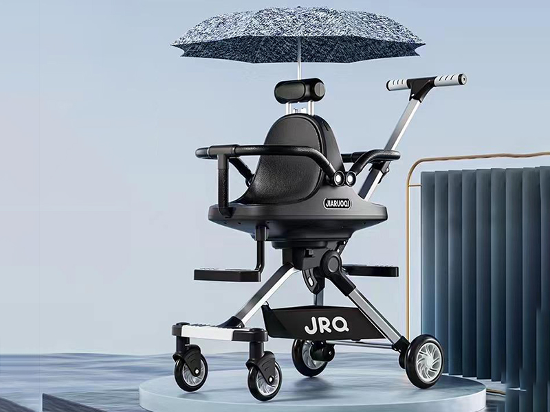 Two-Seater Baby Stroller With Sunshade