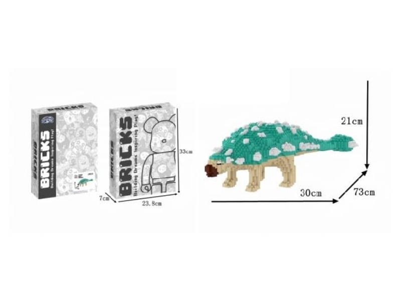 Tail Hammer Dragon Building Blocks 4080Pcs