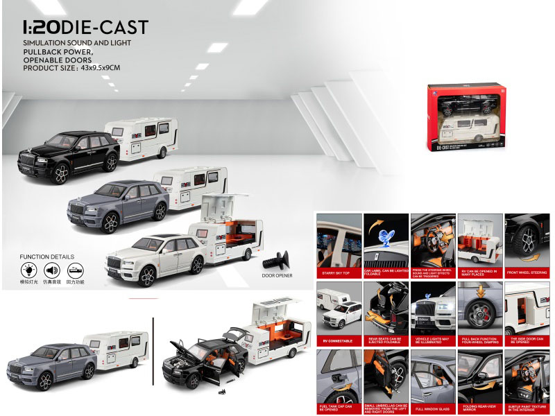 1:20 Cullinan With A Motorhome