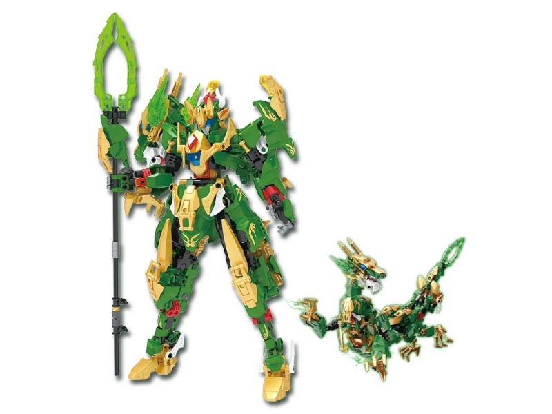 Building Block: Machine-Transformed Green Dragon